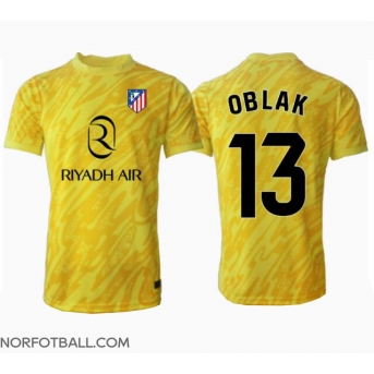Billige Fotballdrakt Atletico Madrid Jan Oblak #13 Keeper Replika Tredjedrakt 2024-25 Kortermet